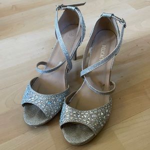 Silver heels